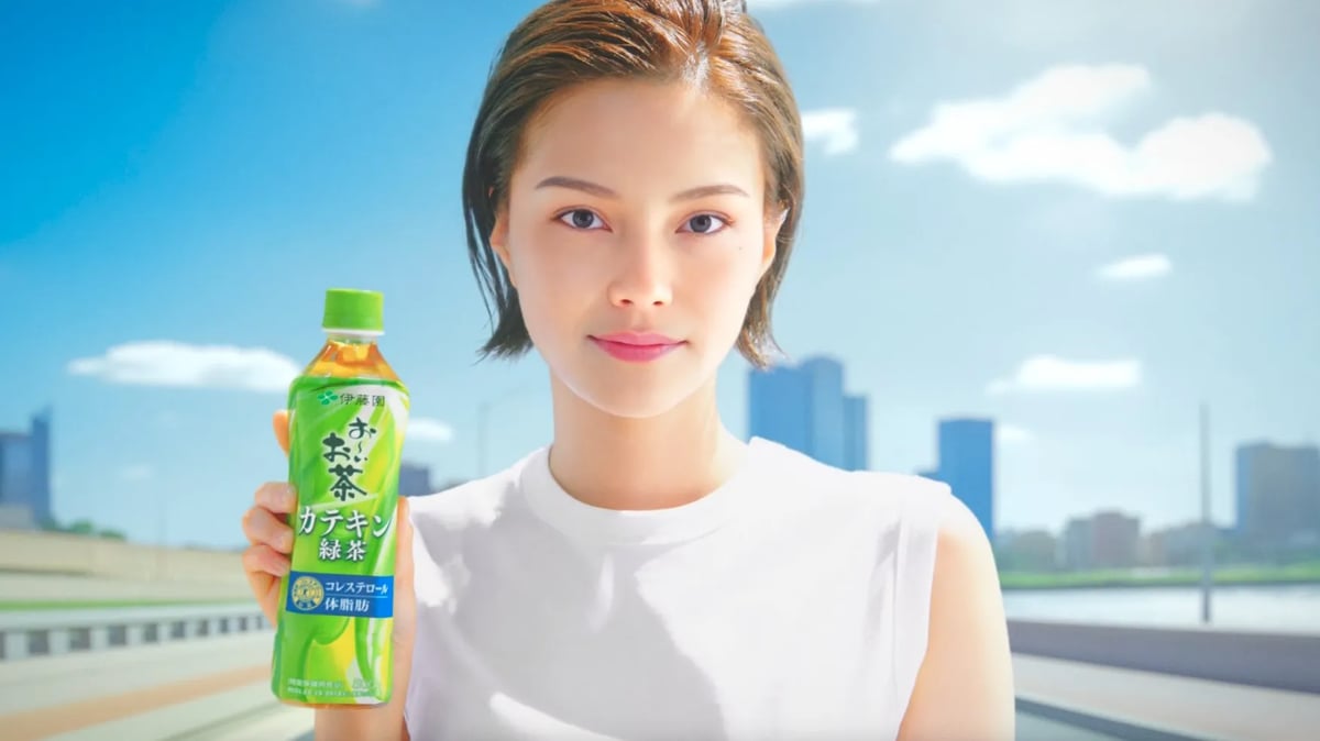 伊藤園がAIタレントを起用したCM