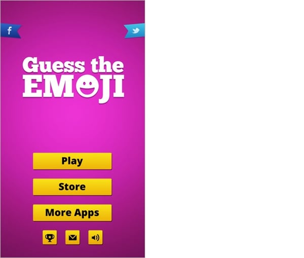 アメリカで人気のクイズアプリ Guess The Emoji アメリカで１ヶ月に渡り総合１位獲得
