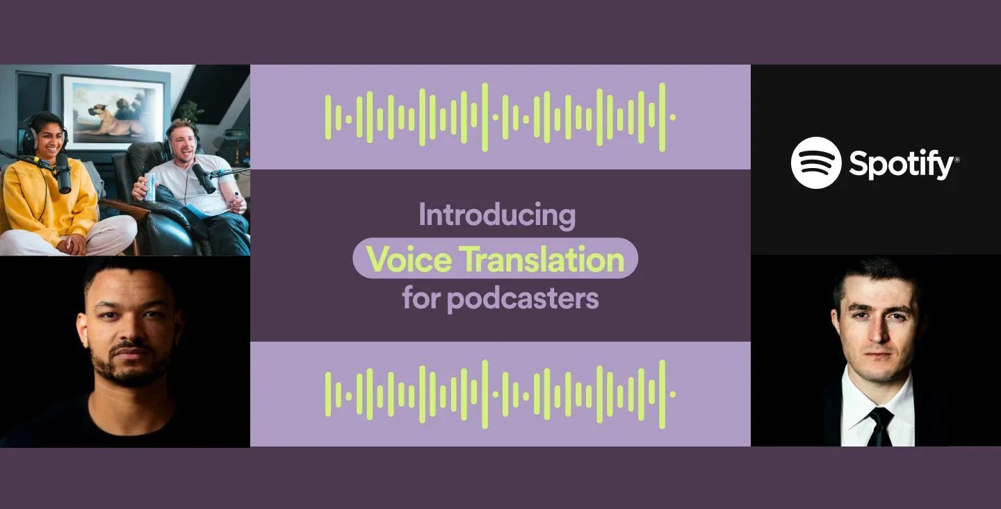 Spotifyの「Voice Translation」