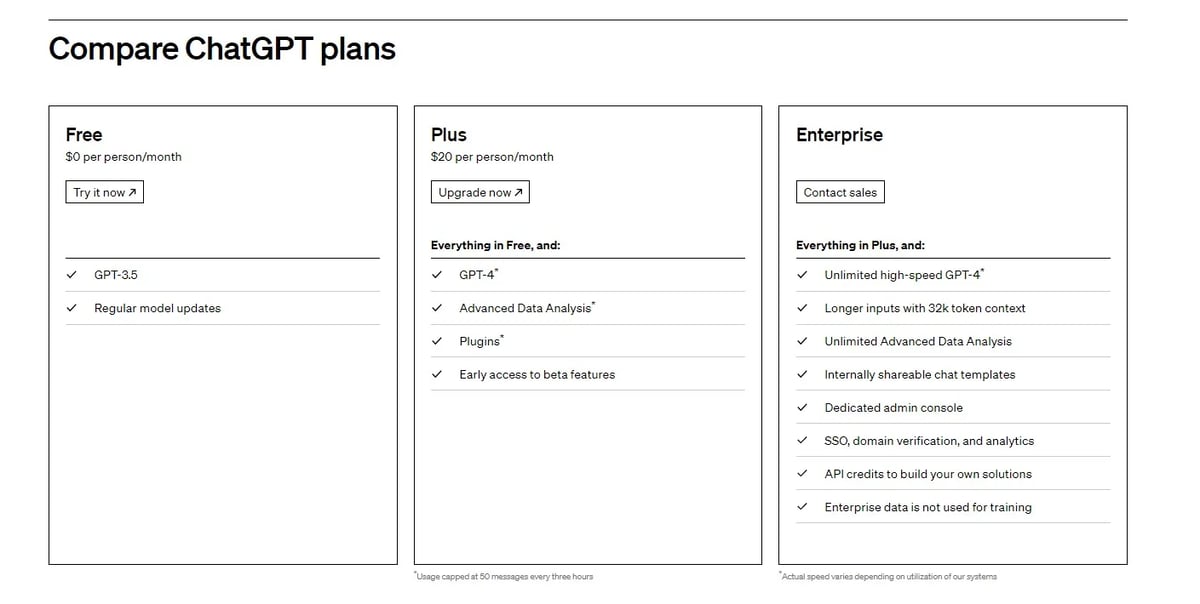 ChatGPT Enterprise