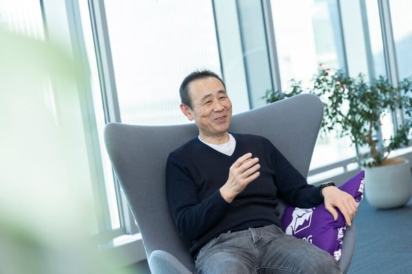 インタビューに答えるDatadog安藤氏