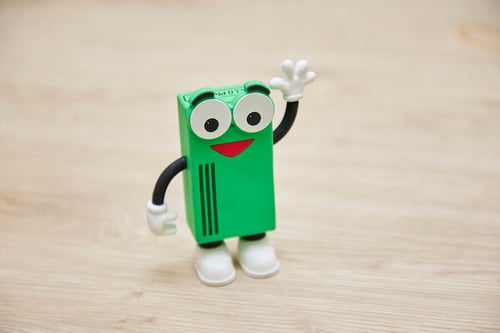 マスコットキャラクターのペイジーくん